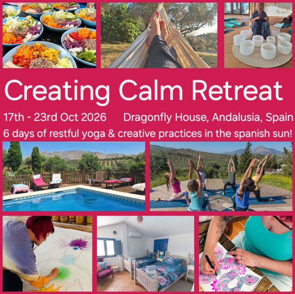 20269k. Yoga and Creativity Retreat with Laura and Jo 17 to 23 Oct