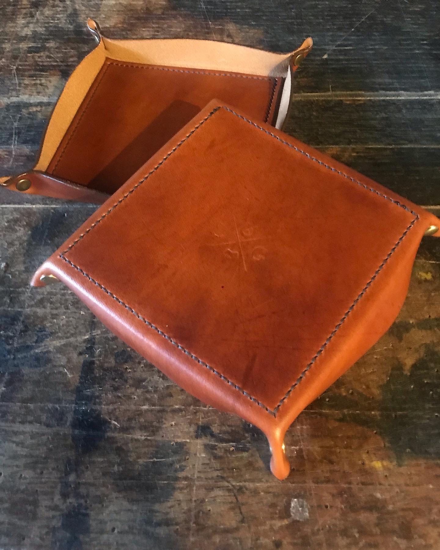 Leather Coin Tray