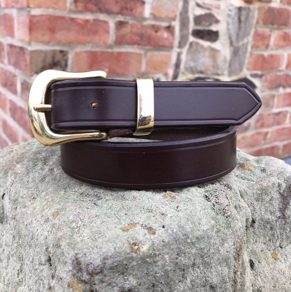 Handmade | Leather Belts | Swelled West End Buckle | Little Garendon