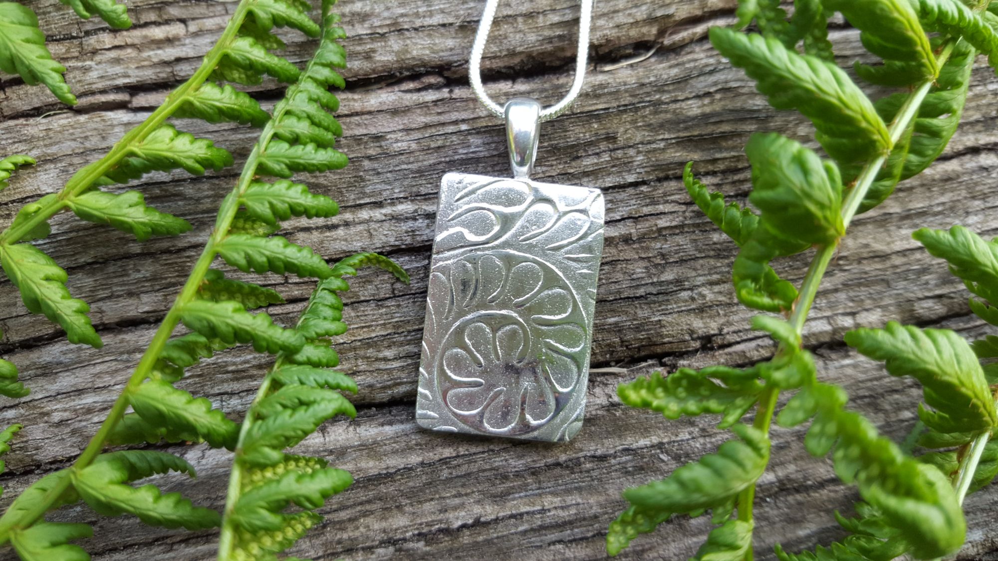 Silver Fern Pendant