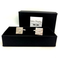 Fistral Wave Square Cufflinks