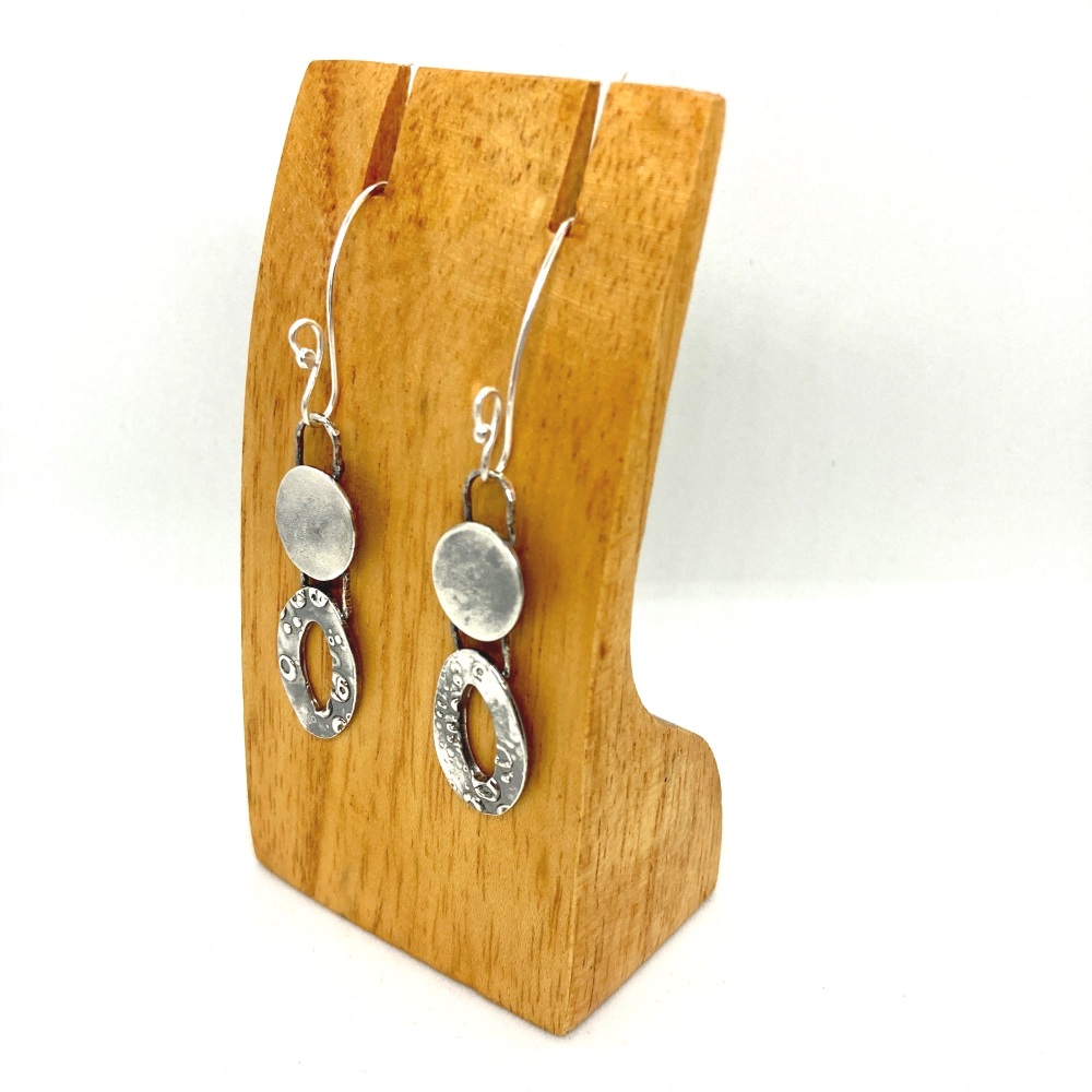 Solid silver statement earrings- Octopus earrings