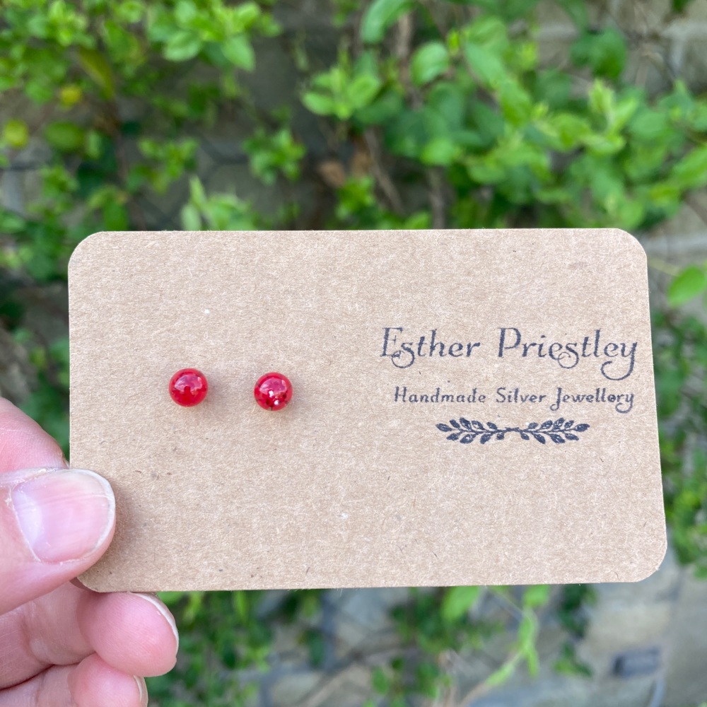 Mini Glass Studs - 14