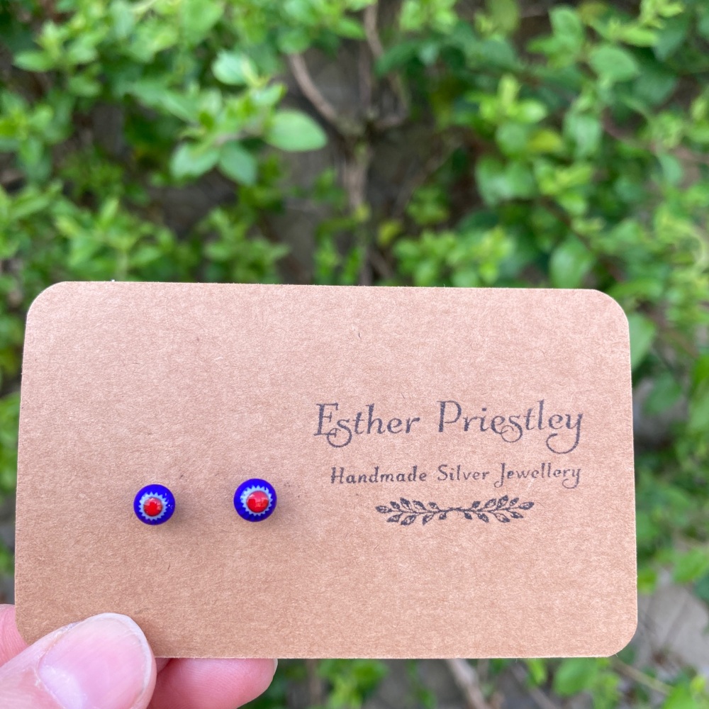 Mini Glass Studs - 16