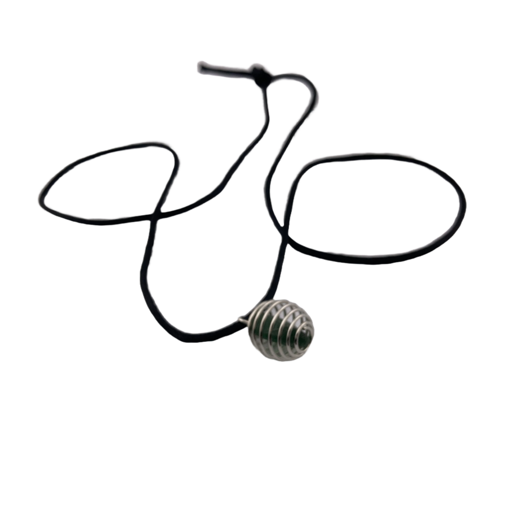 Seaham Sea Glass small pendant -bottle green glass (only one)