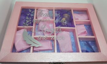 Angel themed compartment box 