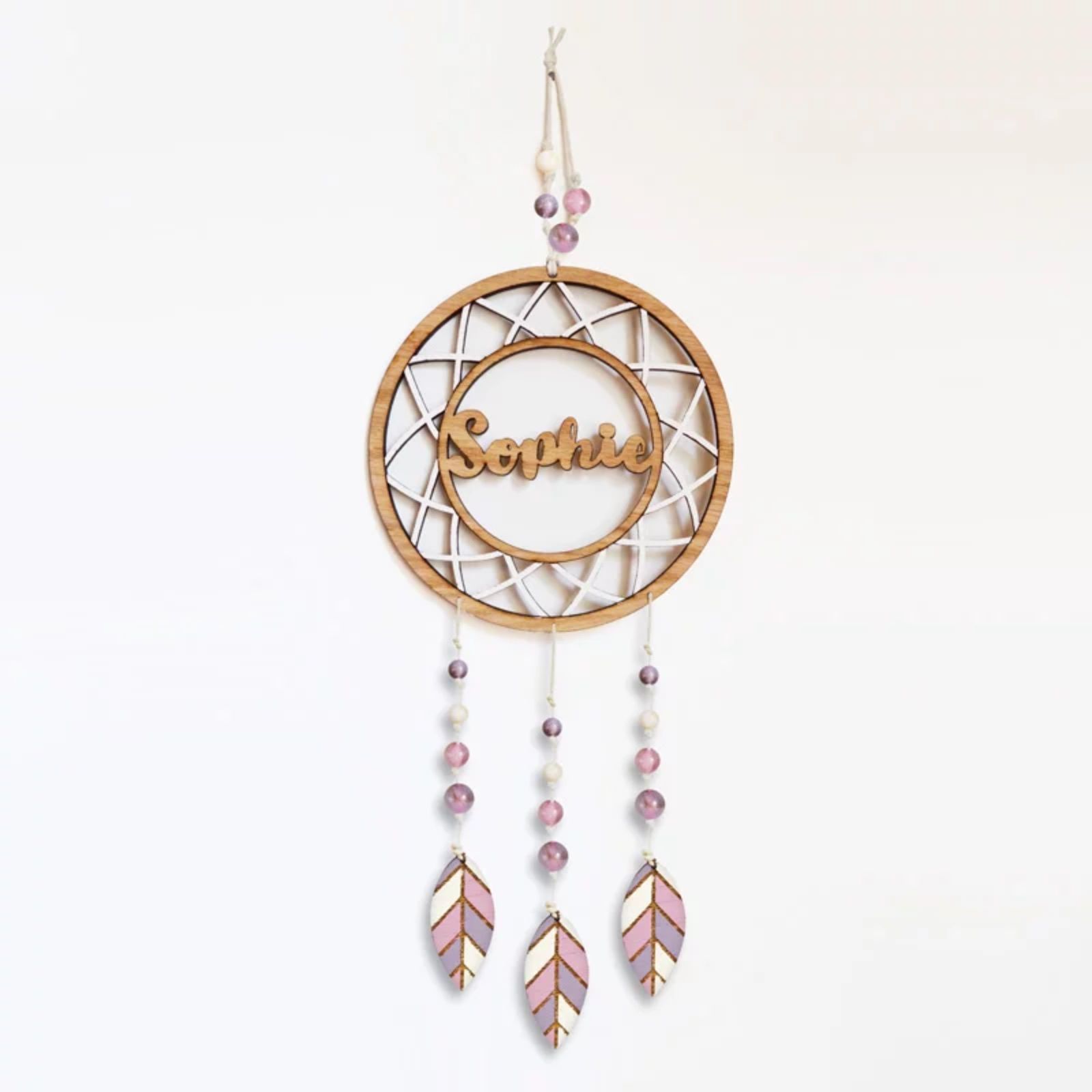 Personalised Wooden Dreamcatcher