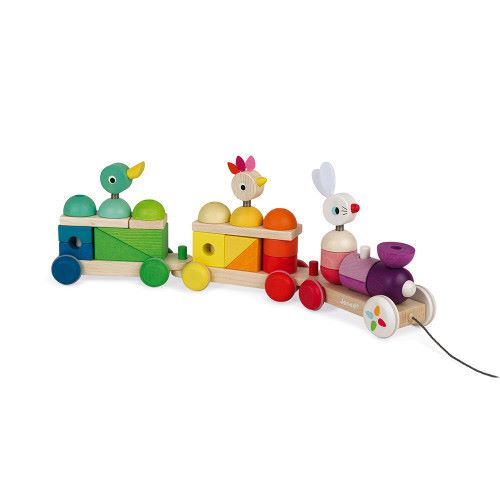 Giant Multi-Coloured Train