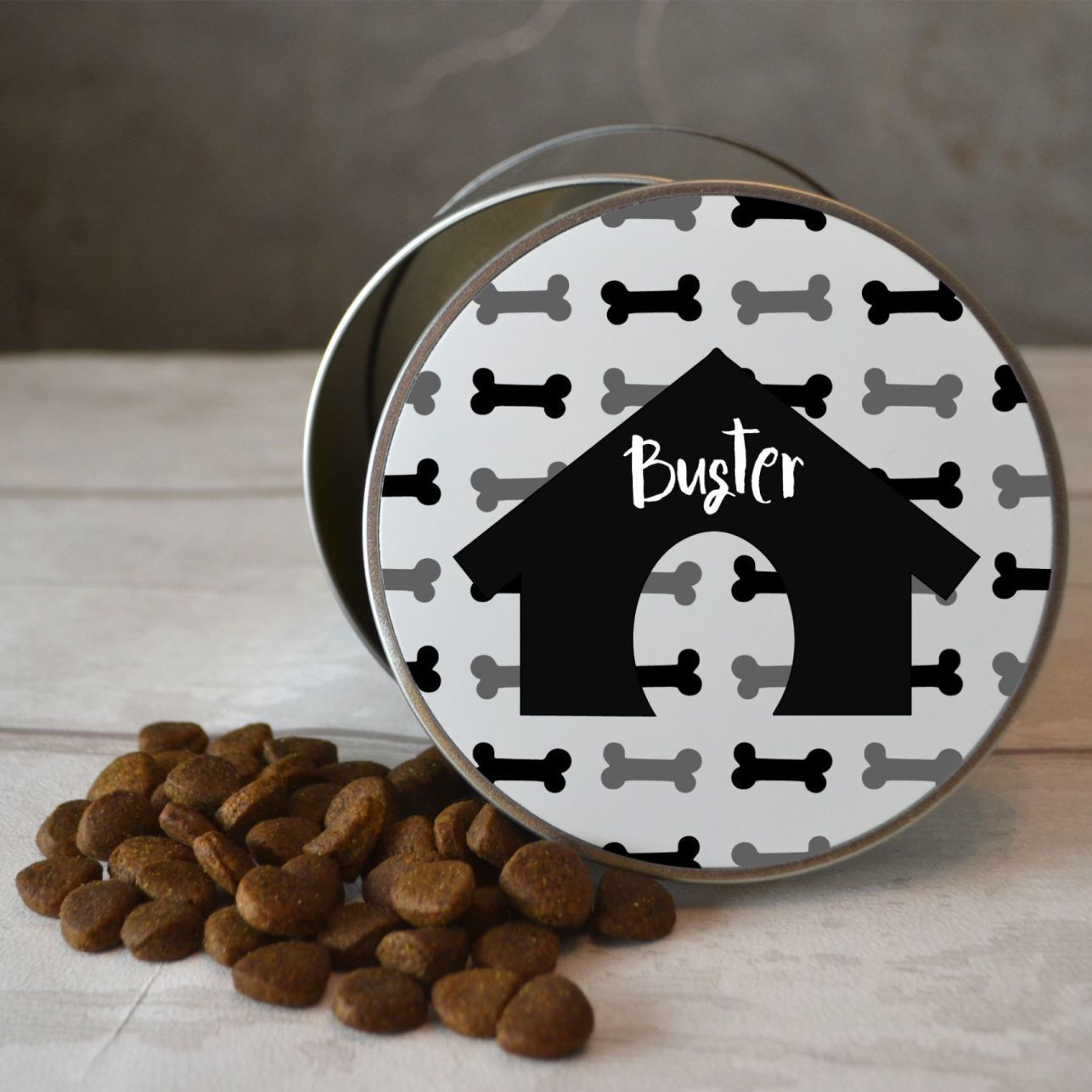 Personalised Dog Bone Treat Tin