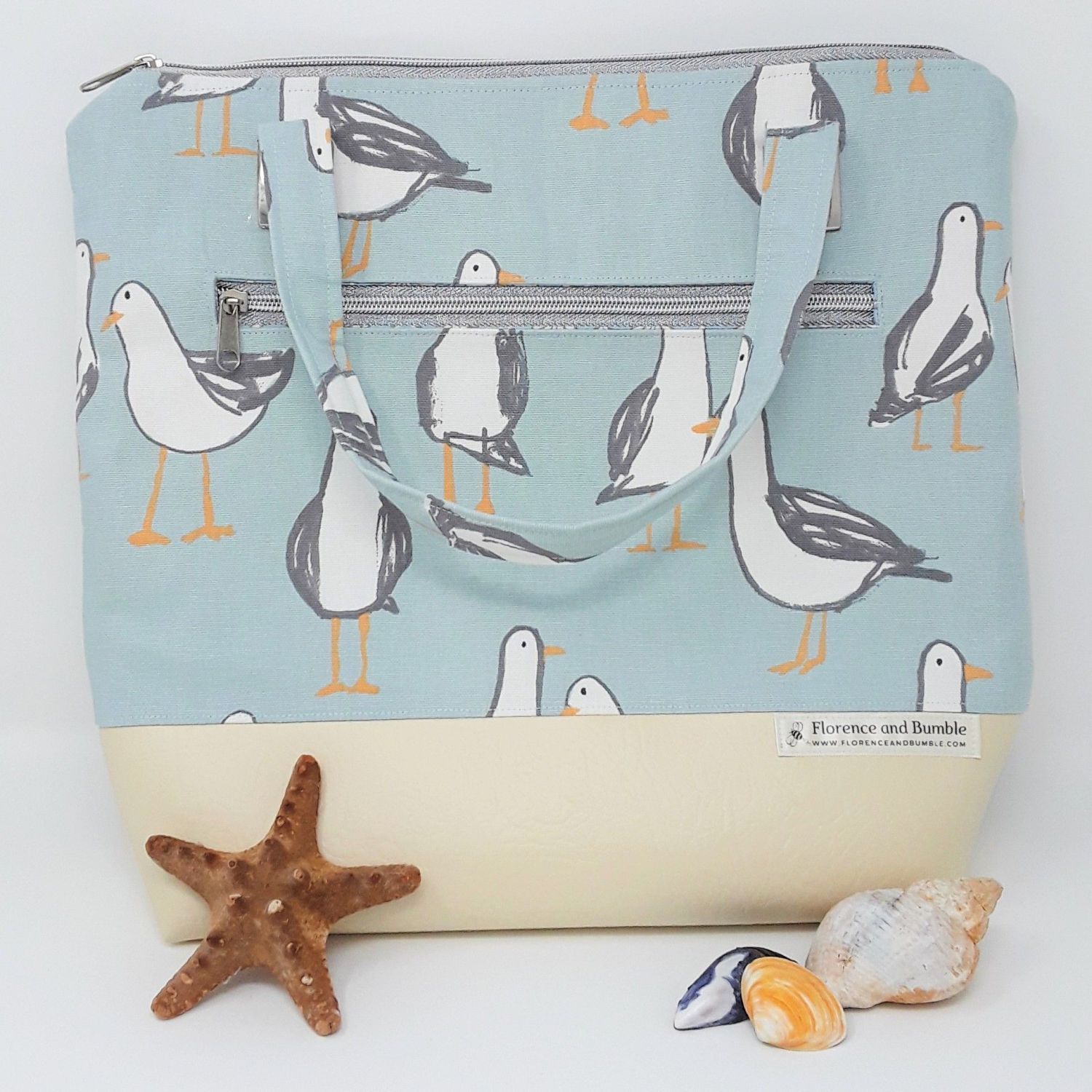 Handmade Seagull Handbag