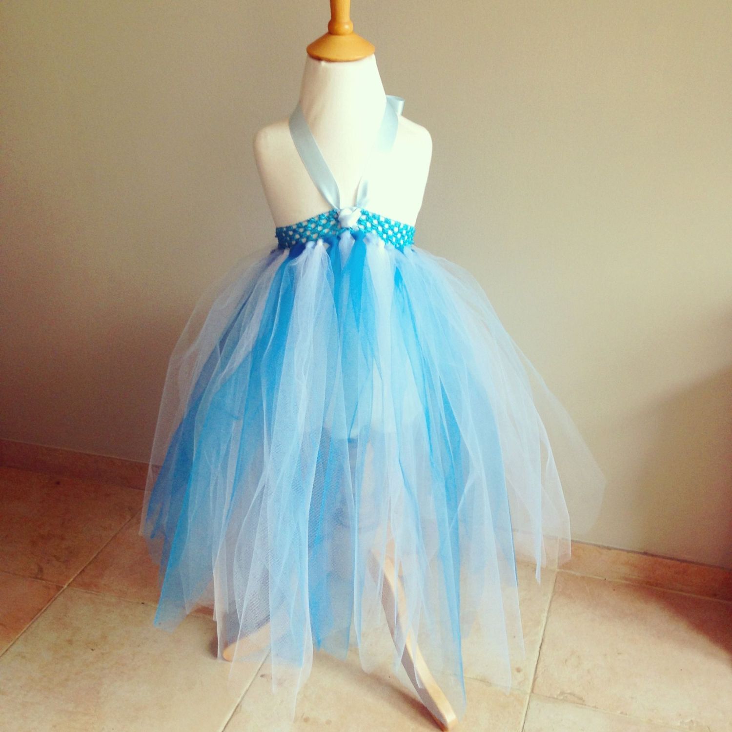 Frozen Inspired Blue and White Tutu