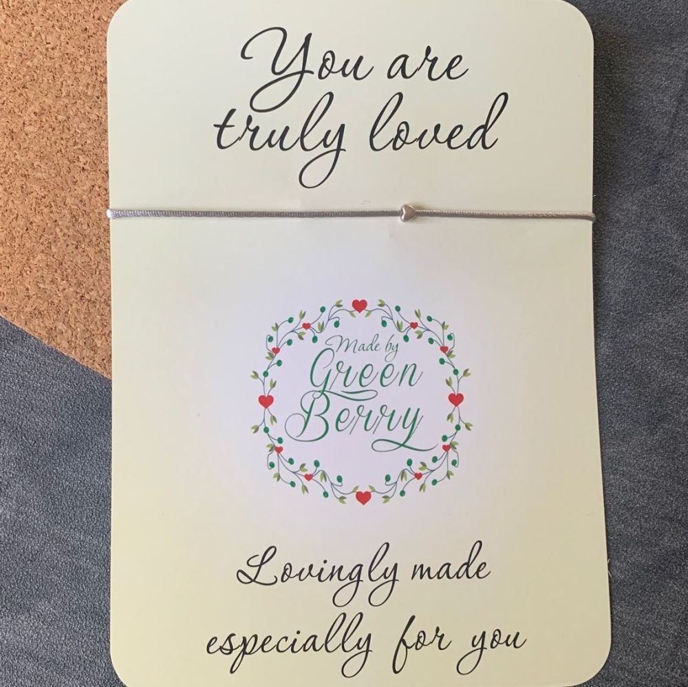 You Are Truly Loved Wish Bracelet