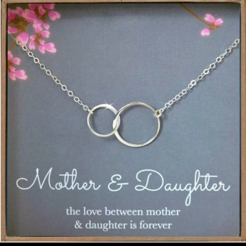 Mother & Daughter  Necklace 