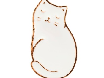 Cutie Cat Pin Badge