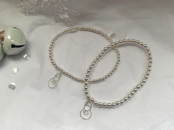 4mm Snowman Stacking Bracelet