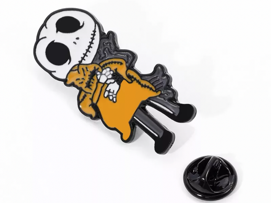 Jack Skeleton Pin Badge