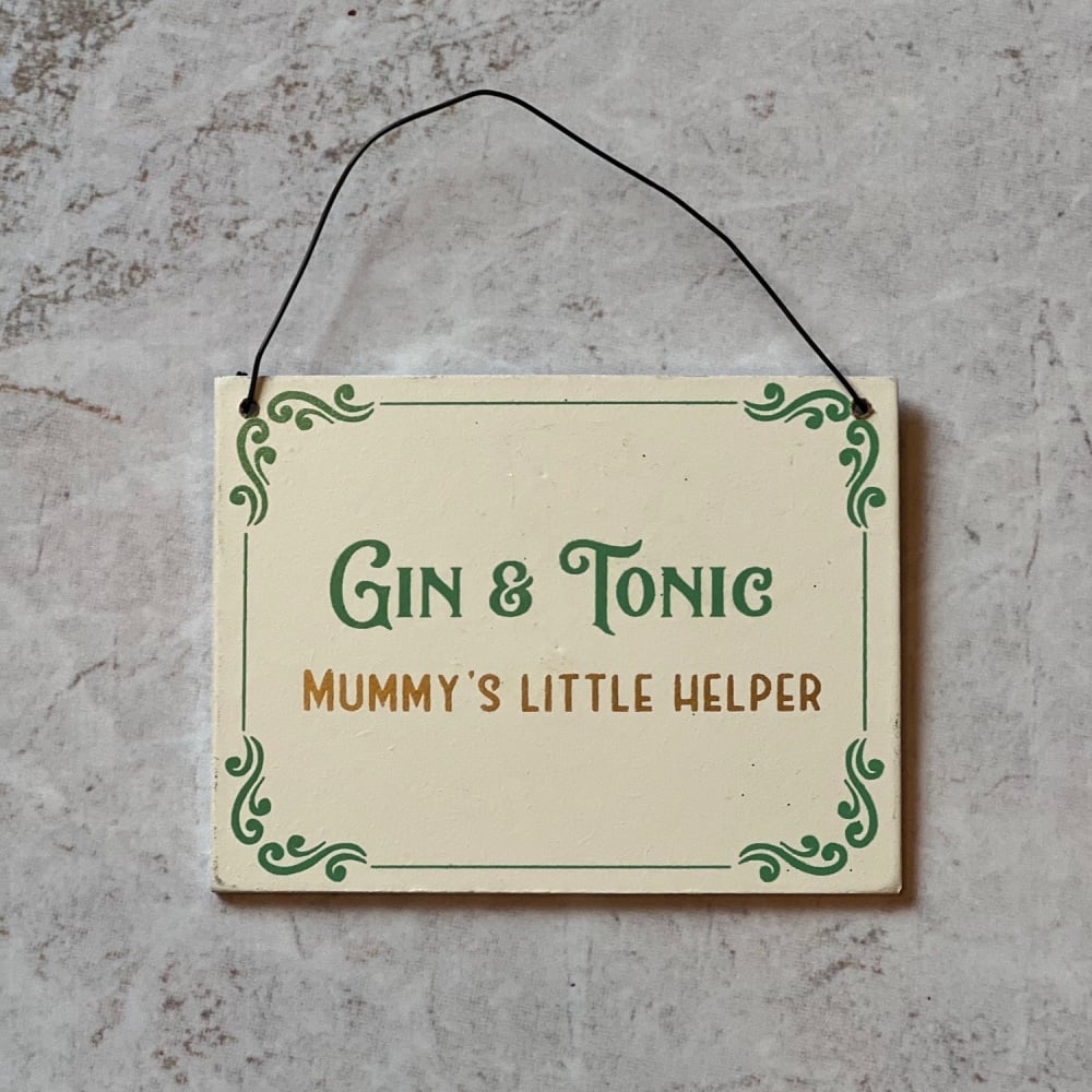 Gin Signs