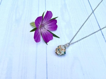 Turquoise Raw Crystal Necklace