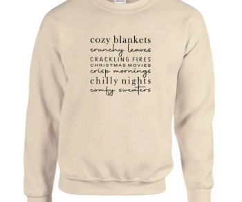 Cozy Blanket Christmas Movies Sweatshirt