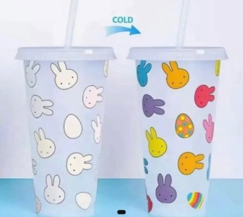 Easter colour changing cups