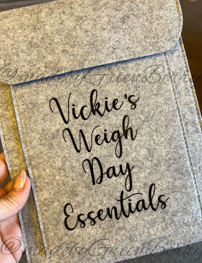 Weigh Day Essentials Pouch
