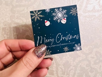 Santa Earrings