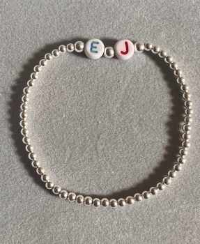 Coloured Letter Bracelet