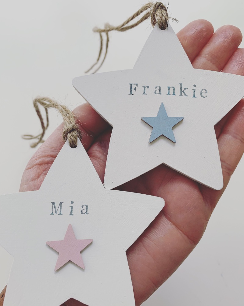 Personalised Star Keepsake