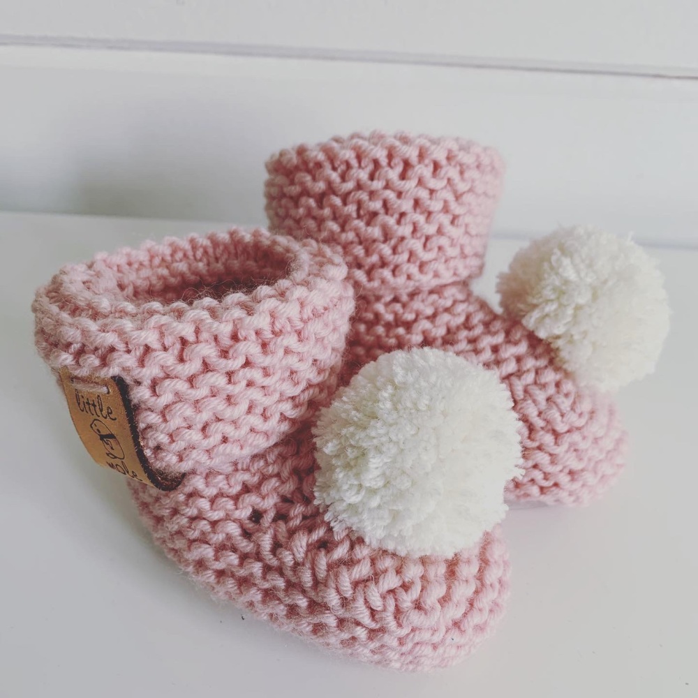 Pom Pom Booties