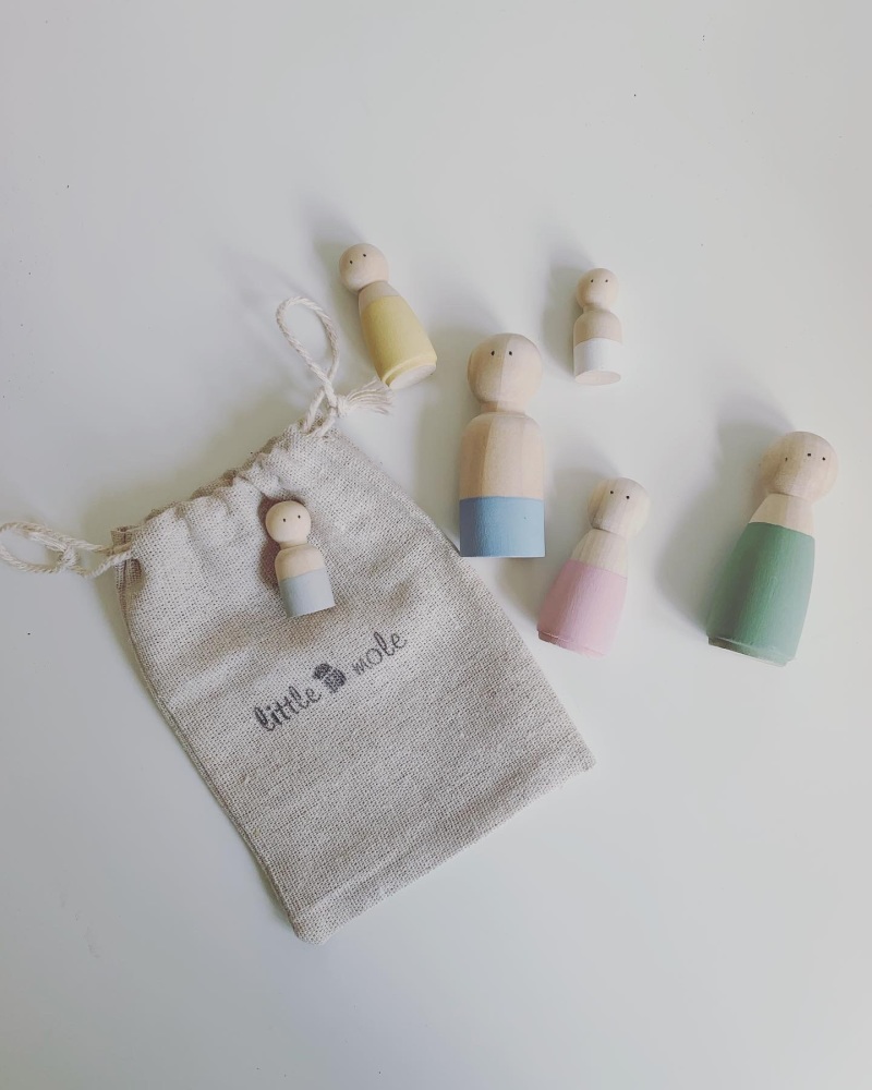 Peg Doll Family 