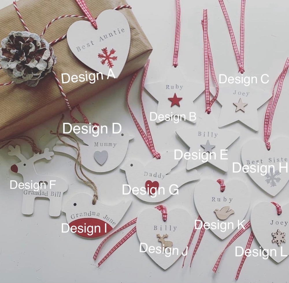 Wooden Christmas Keepsake