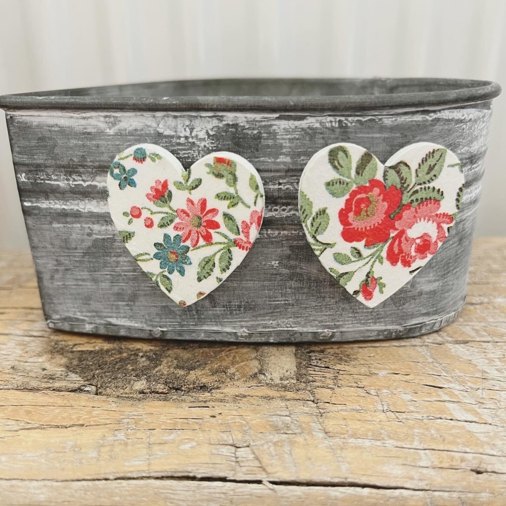 Floral Heart Magnets
