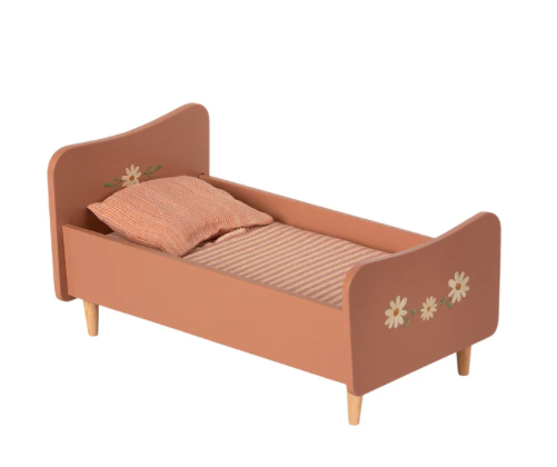 Maileg Wooden bed - Rose