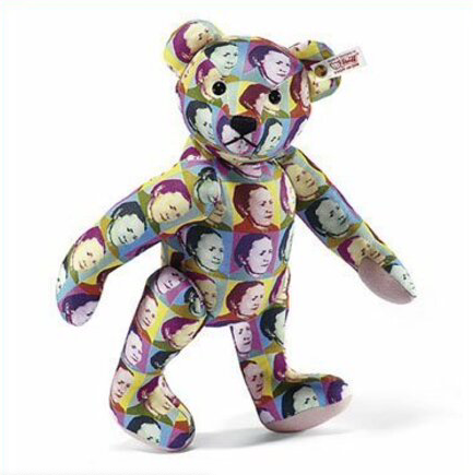 Steiff 037191 Teddy Bear Margarete Pop Art 30cm Limited Edition