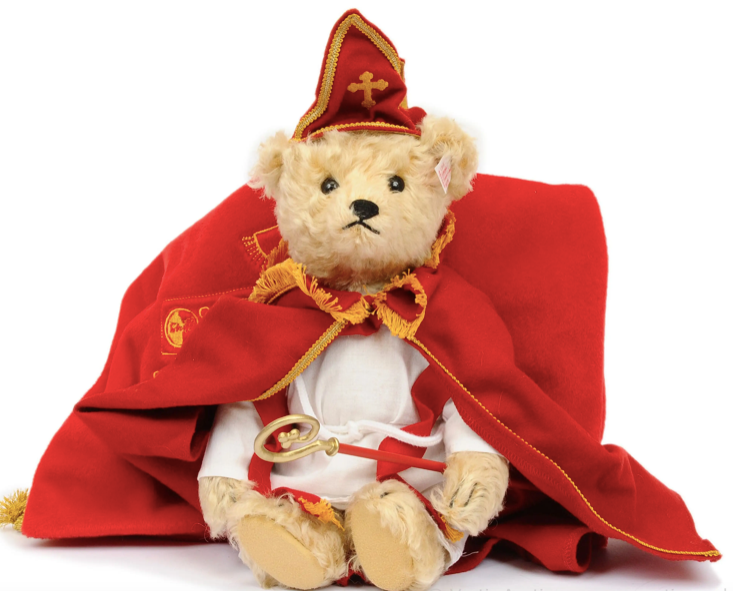 Steiff St Nicholas Bear - LE 1500 - Musical