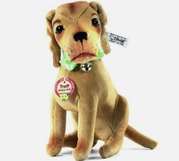 Steiff Mohair TREFF 1928 Replica Dog - Limited Edition - EAN 402036