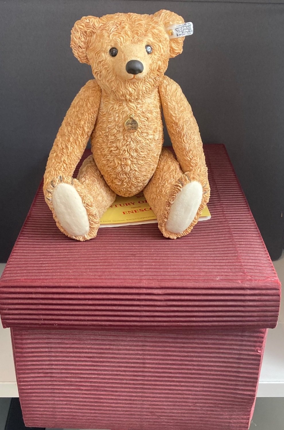 Steiff Enesco  Porcelain Bear 2002 Ltd Edition