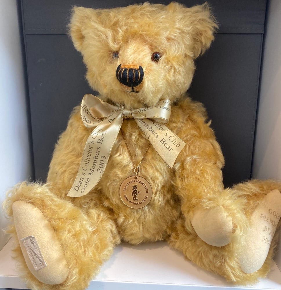 Deans Gold Members Bear 2003 - Limited Edition