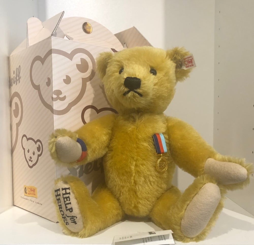 Steiff " Help For Heroes " Bear