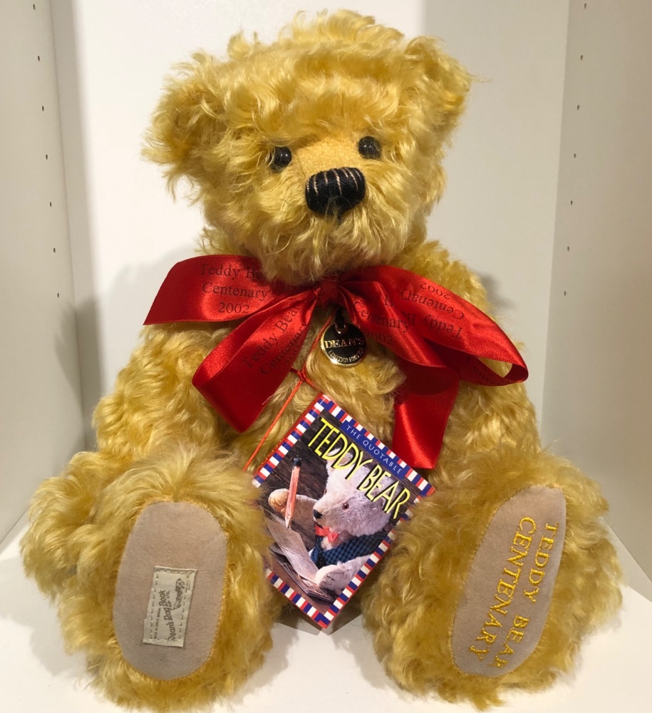 Deans Limited Edition Centenary Bear 2002