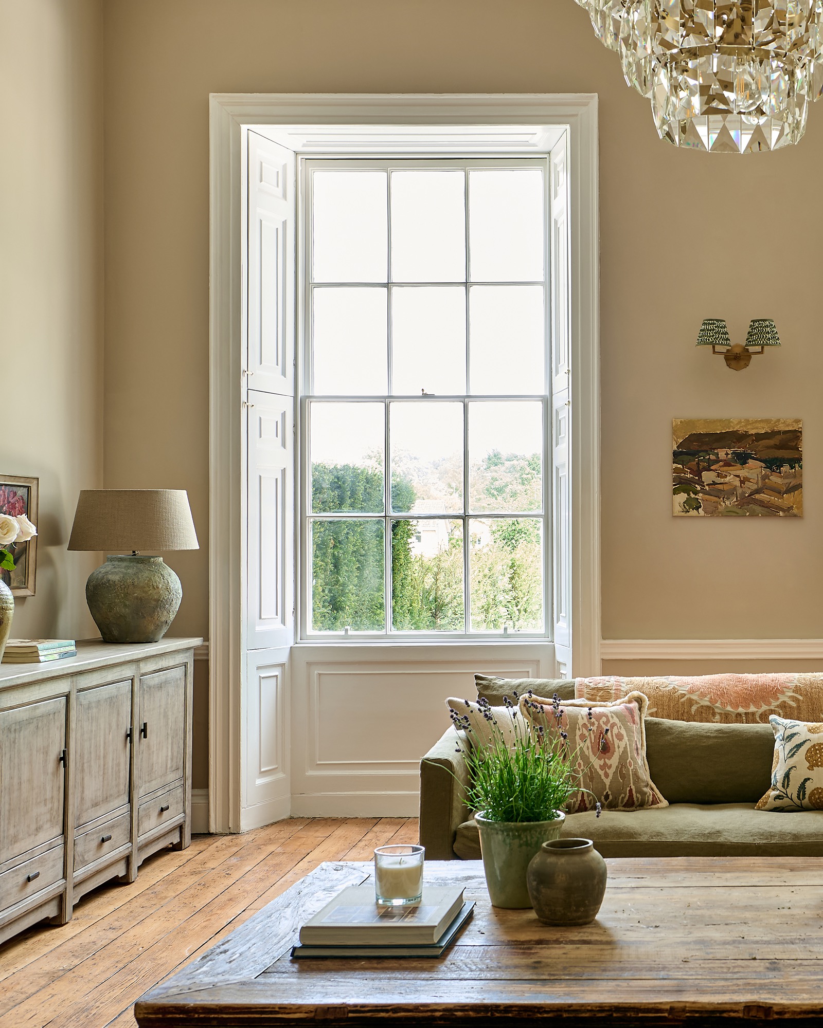 Little Greene Osmo Cotswold grey  Medium Room