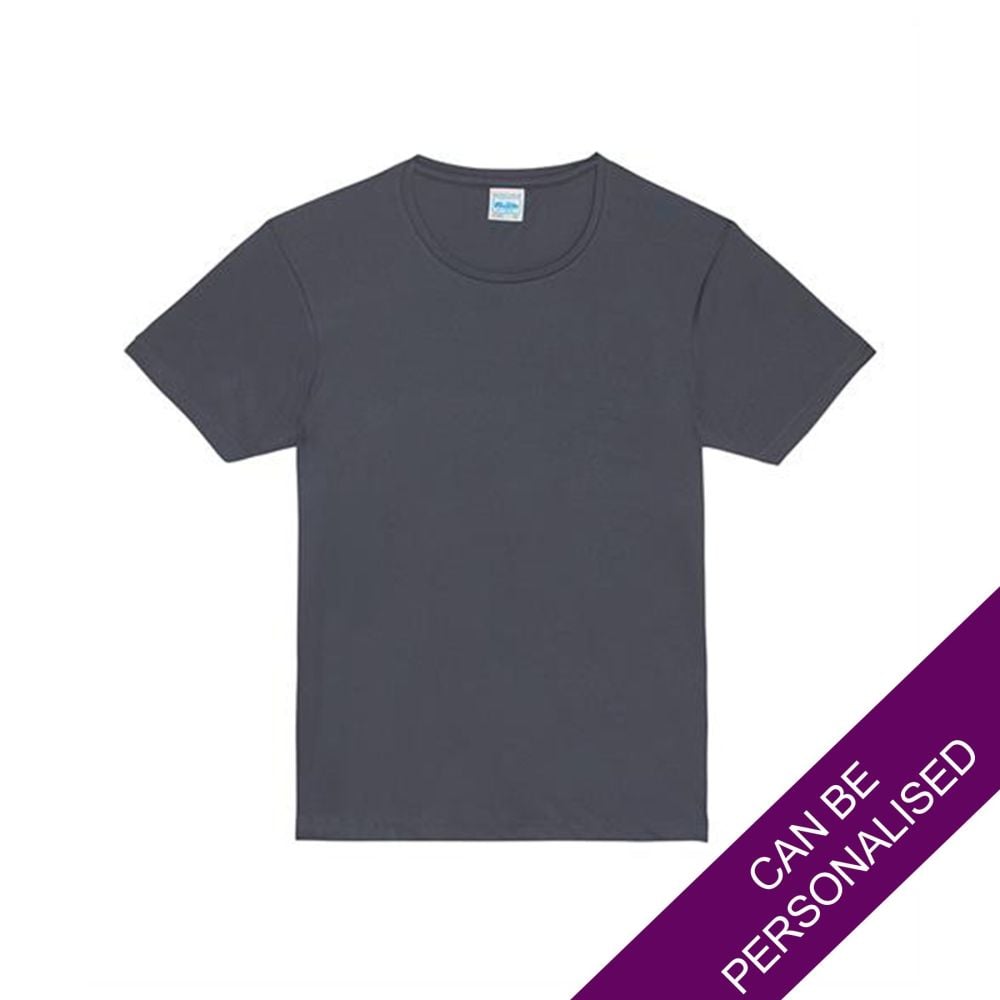 Grey Polyester T-Shirt