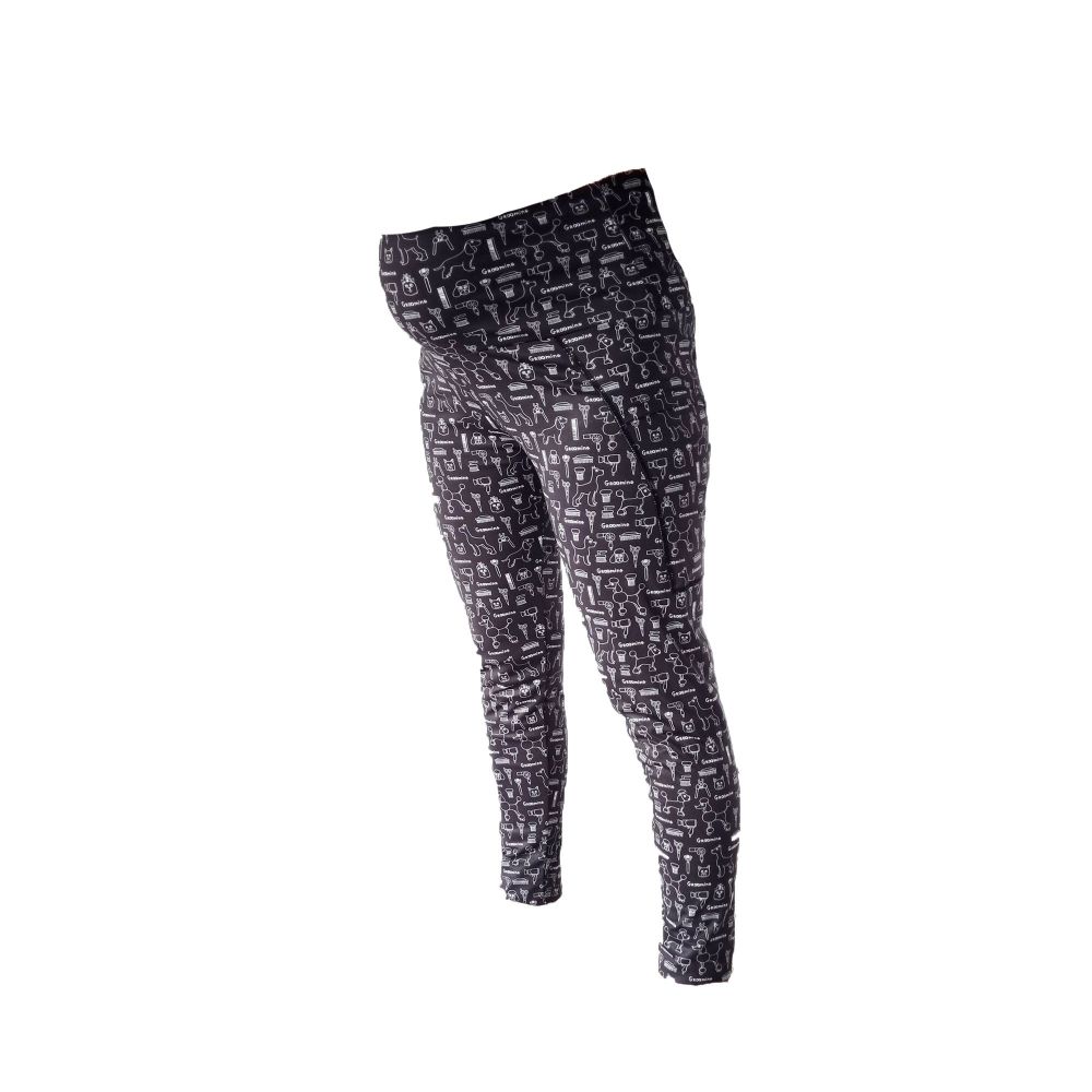Scissor and Paw Print Dog Grooming Leggings (Extra Large) Black,  Black/White, XL : Buy Online at Best Price in KSA - Souq is now :  Pet Supplies