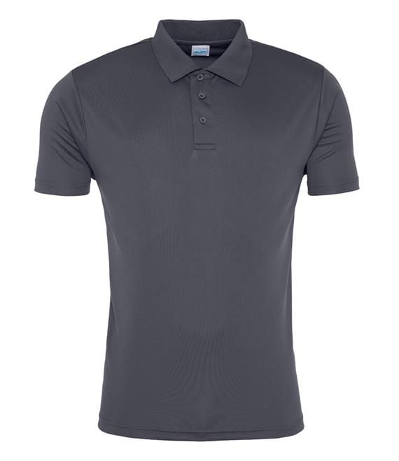 Men's Hair Resistant Polo Shirt - Charcoal Grey - ONLY SIZE 3XL LEFT