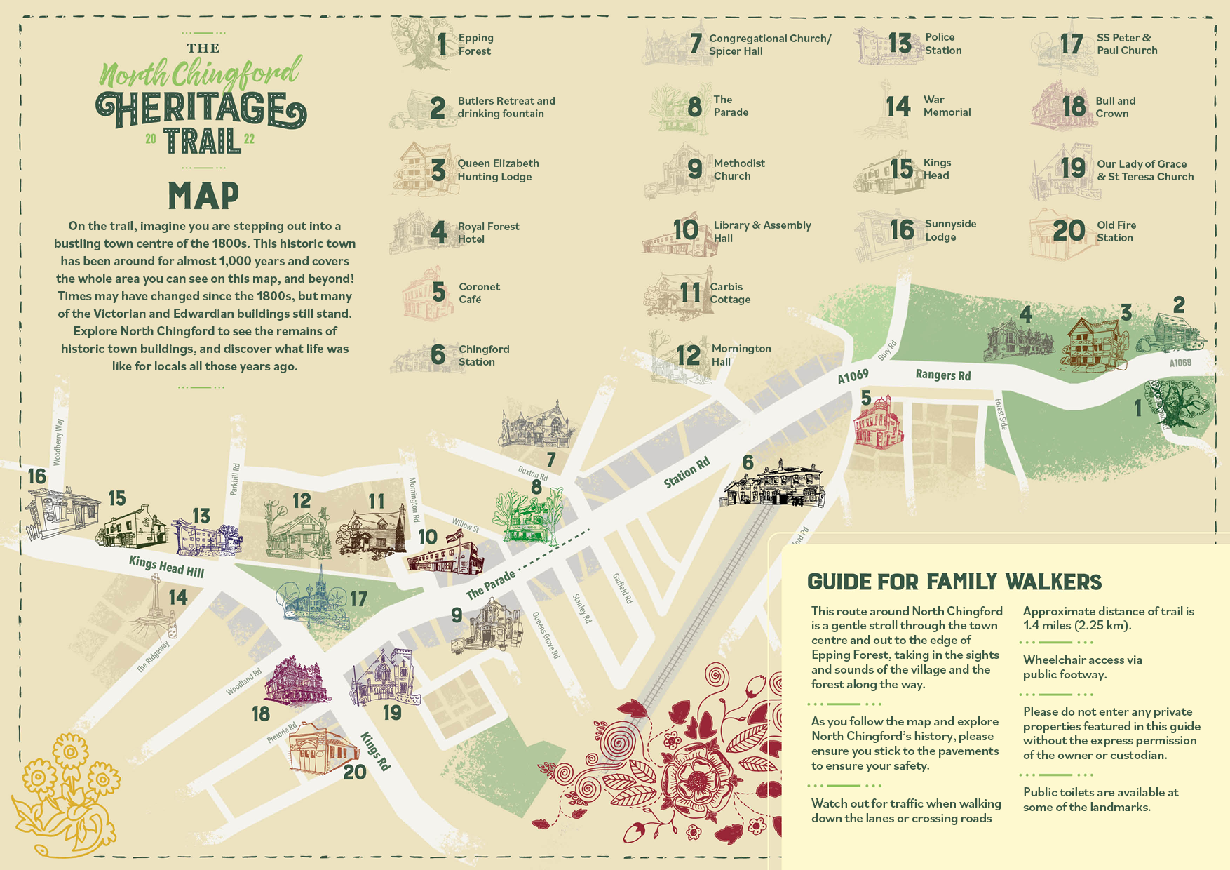Heritage Trail Map