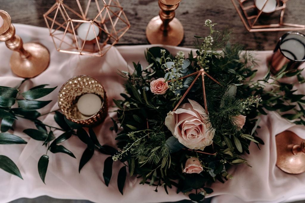 luxury wedding styling