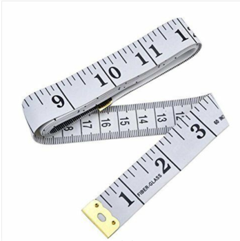 White Tailoring Tape Measure 60 inch / 150cm 