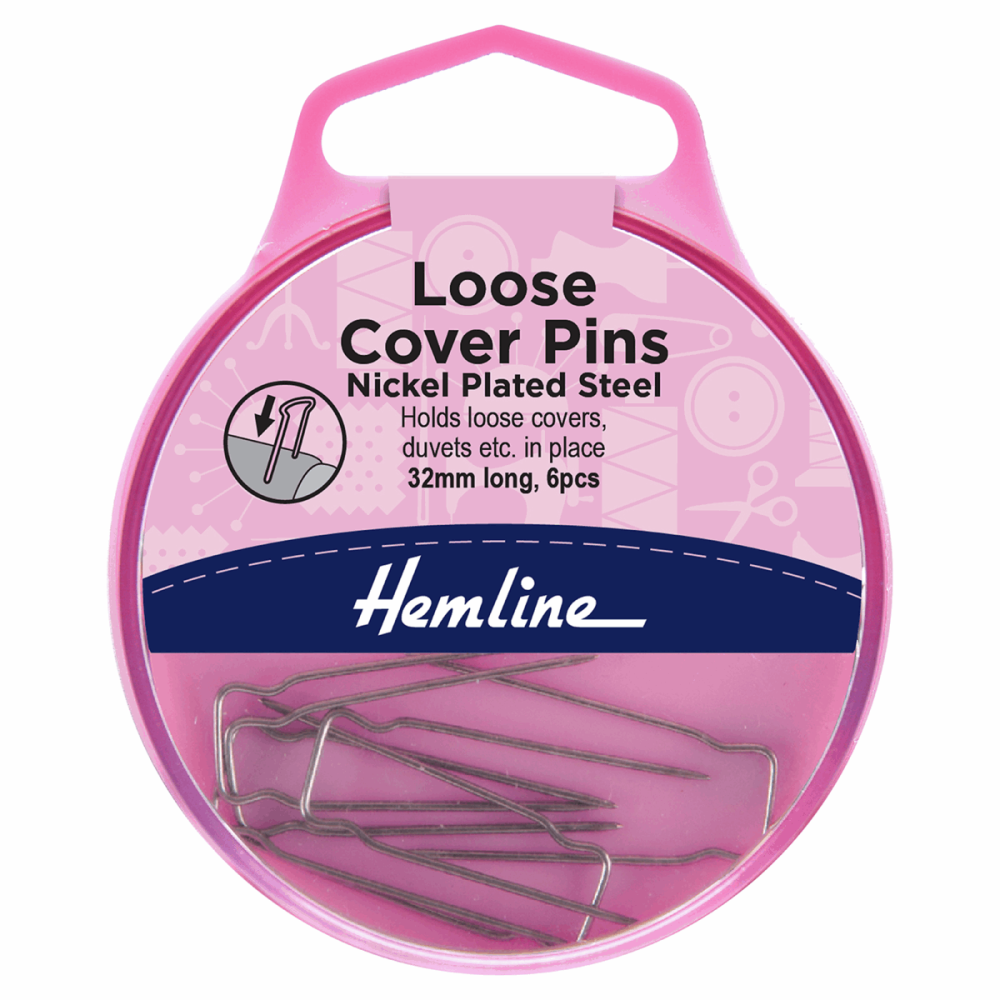 Loose Cover Pins: 32mm: Nickel
