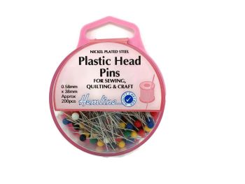 Plastic head pins