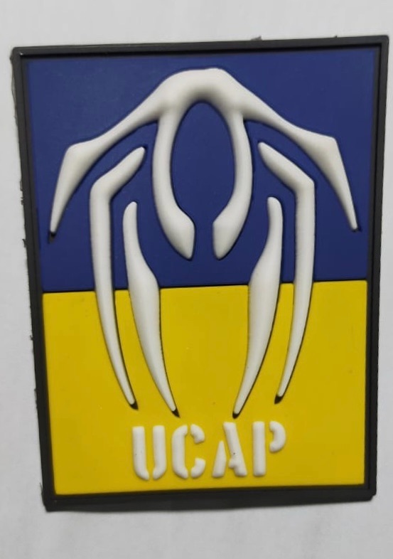UCAP PATCH with UKRAINIAN FLAG